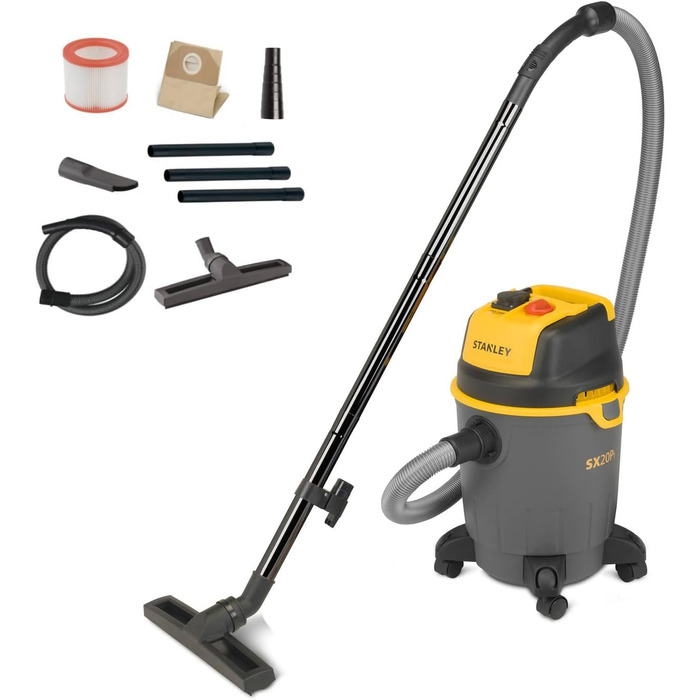 Stanley Nass and Dry Vacuum SXVC20PTE (1200 W, 20 l)