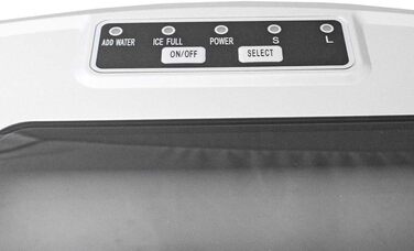 Машина для приготування льоду з нержавіючої сталі, Ice Maker, червона
