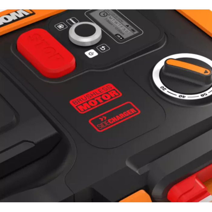 Робот-газонокосарка WORX Landroid M700 Plus WR167E (4Ah, 20V) для площі до 700 м², до 160 хв роботи