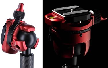 Карбоновий штатив Rollei Easy Traveler Video: легкий та компактний, навантаження до 4,5 кг, висота 164 см, з функцією швидкого фіксування