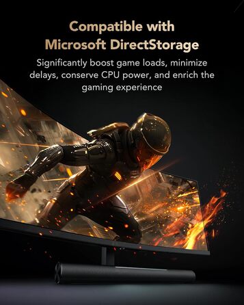 Lexar NM1090 PRO 1TB - SSD PCIe 5.0 Gen5 NVMe: до 14000 МБ/с, для AI, ігор та створення контенту (Laptop/PC)