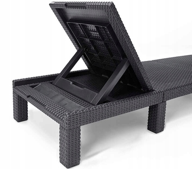 Шезлонг Keter Daytona Deluxe, колір капучино