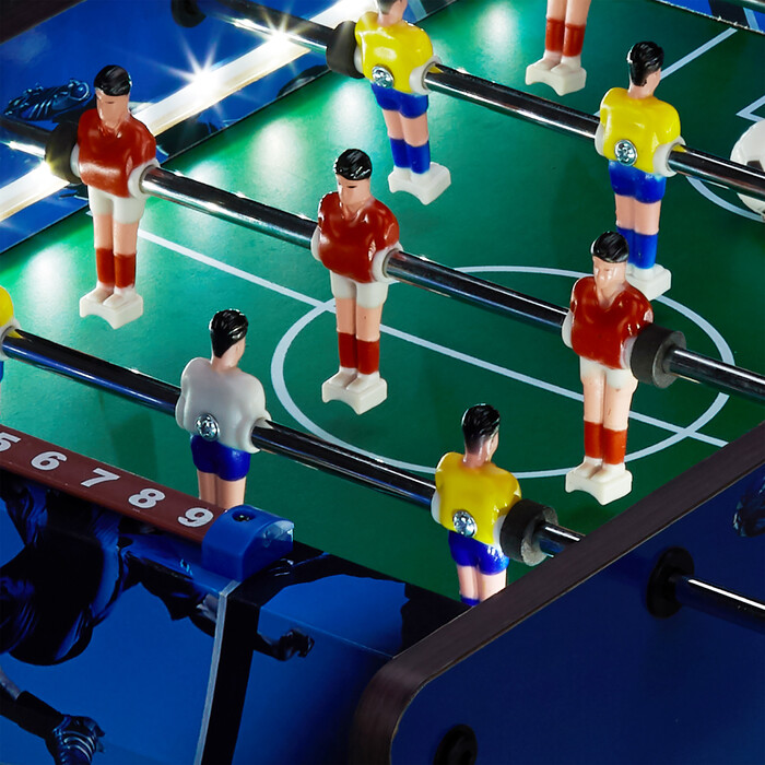 Relaxdays Foosball Table with LED Lights