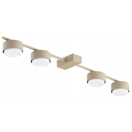 Підвісна лампа Elko-Lighting, колір екру, 4 точки світла GX53, металева