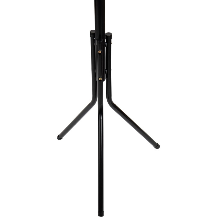 Mind Reader Alloy Collection Coat Rack with 11 Hooks, Metal, Colored (Black)