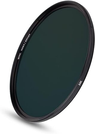 Фільтр ND64 JJC Graufilter, 77 мм, ультратонкий, багатошарове покриття, HD, оптичне скло, для професійної фотографії