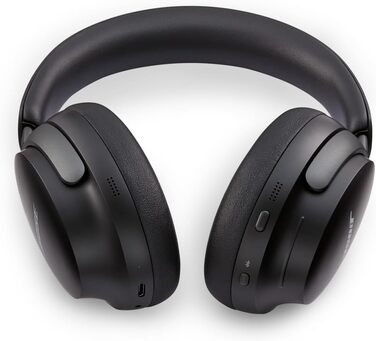 Бездротові навушники Bose QuietComfort Ultra Over-Ear з активним шумозаглушенням, Spatial Audio (просторовий звук), до 24 годин автономної роботи, чорні