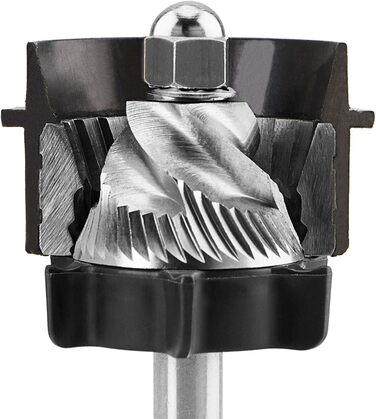 Електрична кавомолка Cloer 7520 з конічним жорнами з нержавіючої сталі, 2-12 чашок, 300 г кавових зерен, 150 Вт, регульований ступінь помелу, чорний