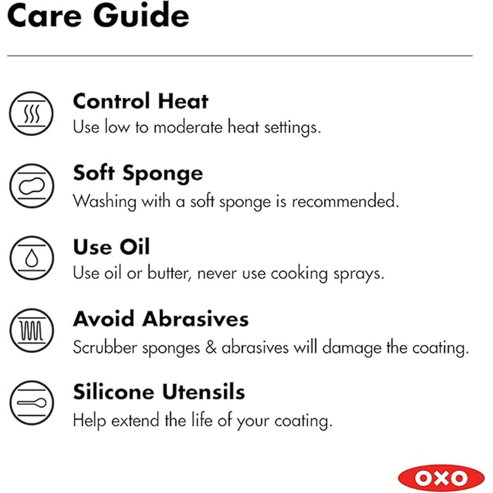 Набір кухонного посуду OXO Agility Tri-Ply з нержавіючої сталі, 13 предметів: каструлі, сковорідки, суповарка. Сумісний з індукцією, антипригарне покриття без PFAS, рівномірний нагрів, 5.7 л, нержавіюча сталь