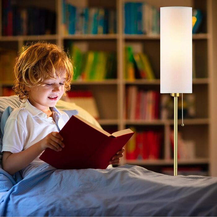 Стійка лампа Seruno X для вітальні, сіра, з 3 колірними температурами, 9W LED, сучасний дизайн з золотим масивним стійкою, вимикач на шнурі, торшер для вітальні, спальні, офісу
