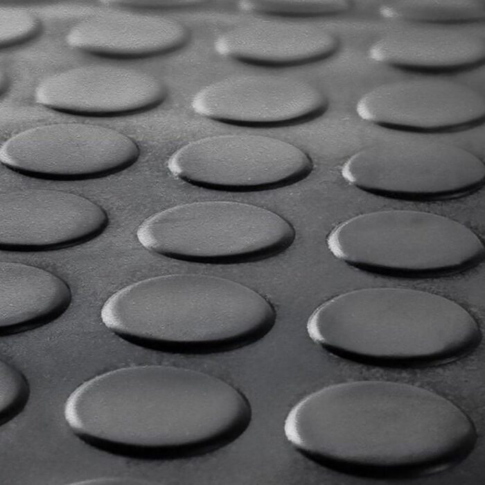 Rubber Threshold Mats with Beveled Edge - Non-Slip, Indoor/Outdoor - 5 Piece Set