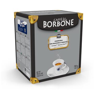 Кава в капсулах Caffè Borbone Espresso Point Blue Blend (Синя суміш), 100 шт, сумісні з Lavazza Espresso Point