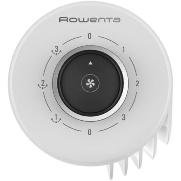 Турбовентилятор Rowenta VU6720: 3 швидкості, тихий нічний режим, автоматичне гойдання, компактний, білий