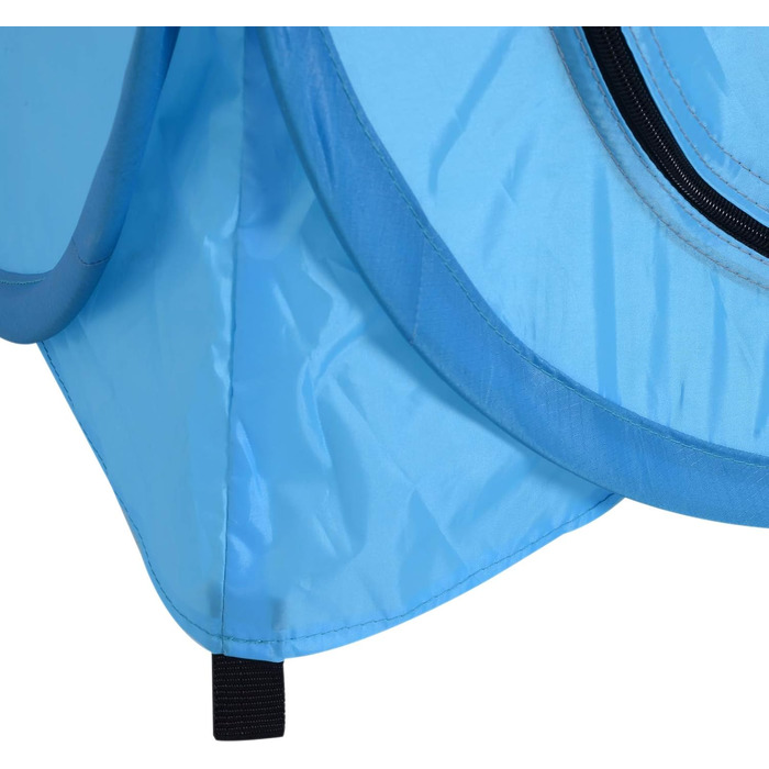 Намет для душу та туалету Outsunny, водонепроникний, для кемпінгу, 100x100x185 см, блакитний