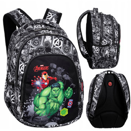 Багатовідсіковий шкільний рюкзак Avengers CoolPack, багатоколірний, 21 л