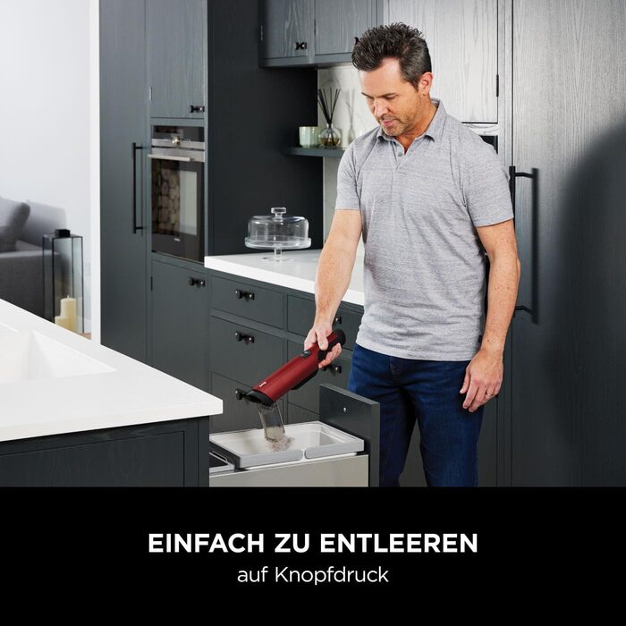 Shark WandVac 2.0 Бездротовий міні-пилосос, ручний, WV270EU. Компактний, легкий, з насадкою для щілин та універсальною насадкою. Час роботи: 15 хвилин, помаранчевий колір.