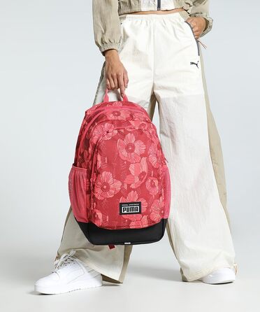 Спортивний рюкзак Puma Academy Unisex Intense Red-floral Aop, універсальний розмір