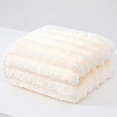 М'які рушники з мікрофібри SOFTBATFY, 4 шт., 35,6 x 76,2 см - для ванної, душу, спа (різні кольори)