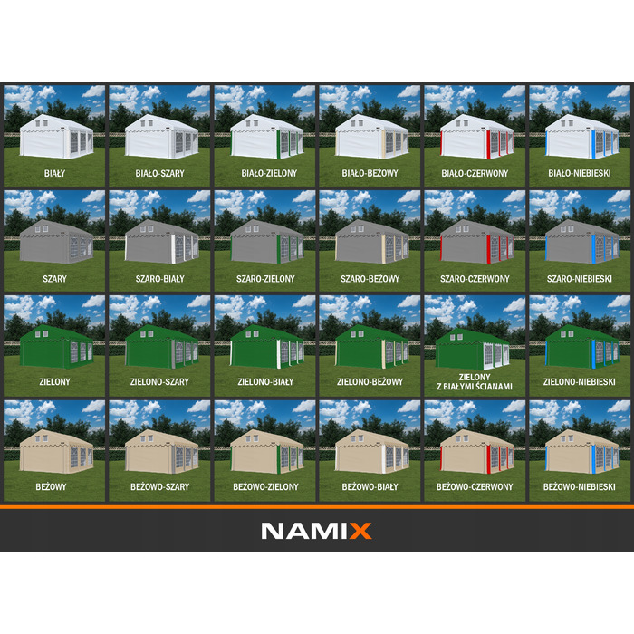 Намет NAMIX (багатостінний), 5 x 8 x 2,8 м