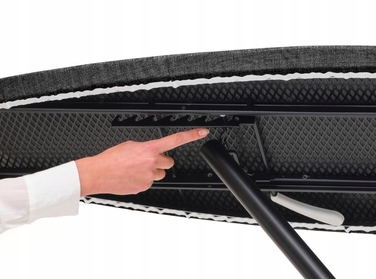 BRABANTIA - Прасувальна дошка з функцією відпарювання 2в1 - розмір D - Denim Black