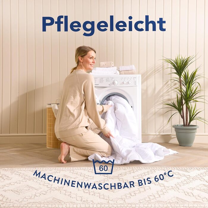 Ковдра John Cotton New Way 200x220: дихаюча, для алергіків, сертифікат Oeko-Test | Ковдра 200x220 см | Підходить для весни та осені