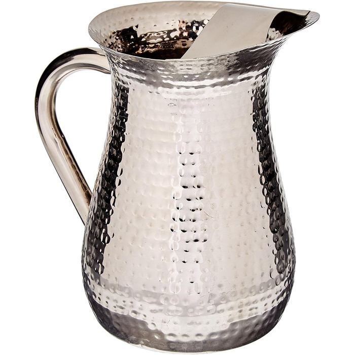 Hammered 72-Ounce Stainless Steel Pitcher