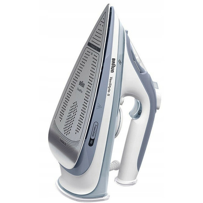Парова праска Braun TexStyle 5 SI 5078 GY з підошвою 3D FreeGlide, 2800 Вт, EloxalPlus