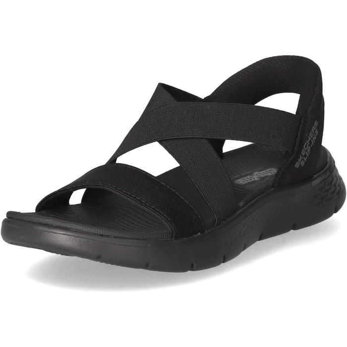 Сандалі жіночі Skechers Go Walk Flex Glimmer Up Slip-ins чорні 41 EU - зручні та практичні
