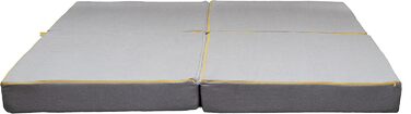 Складаний ортопедичний матрац Comfy Line 160x200 см для кемпінгу, гостьовий, підлоговий, пінний