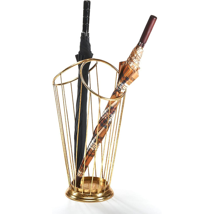 Підставка для парасоль підвійний Kobolo - пофарбоване метал, золото