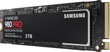 SSD Samsung 980 PRO 2TB NVMe M.2 PCIe 4.0 - Внутрішній SSD для геймінгу та редагування відео