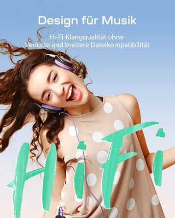 MP3-плеєр YOTON з Bluetooth 5.2, Hi-Fi звук, FM-радіо, диктофон, регулятор гучності, навушники, підтримка SD до 128 ГБ (Білий)