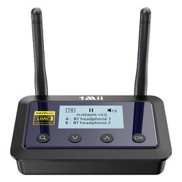 HiFi Bluetooth адаптер 1Mii B03Pro+ (Трансмітер та Ресивер) з підтримкою LDAC для телевізора та стереосистем