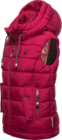 Легка перехідна жилетка ARIKOO Daen з капюшоном, степна жилетка, кольори XS-3XL (XS, Фуксія)