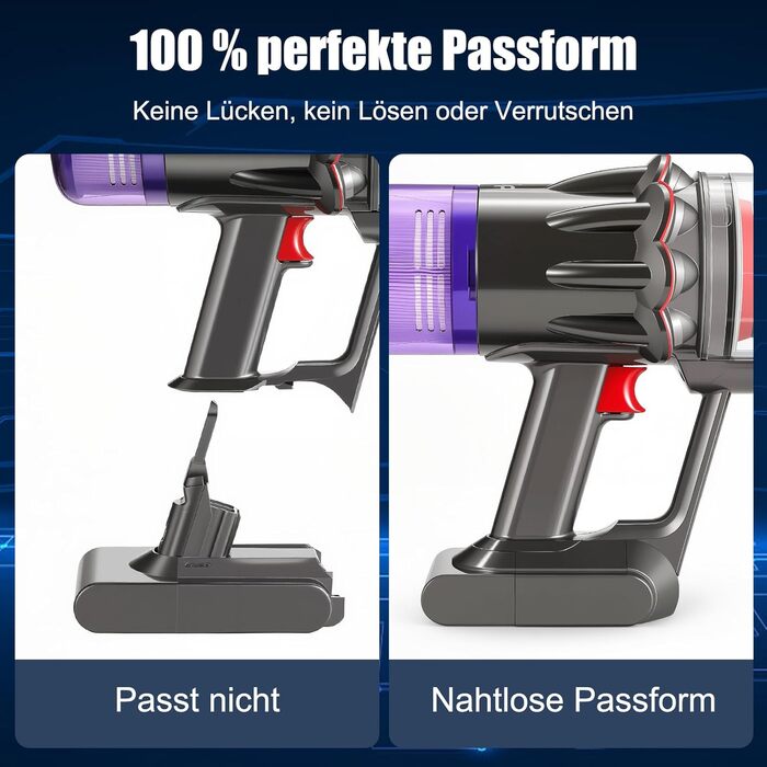 Акумулятор V11 для пилососів Dyson V11, V15, V15C, SV15, SV16, SV22, SV28 (Не підходить для V11 з гвинтовим типом)