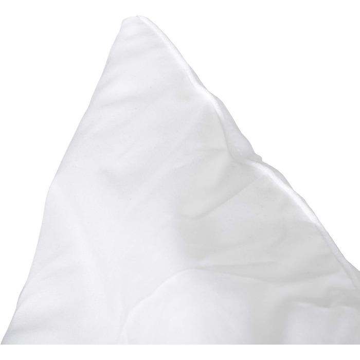 H&F Heimtextilien Top Quality Pillow 80x80 2-Pack | Allergy-Friendly Pillow with Oeko-TEX Certified | Cover: 100% Microfiber | Filling: 1100 Grams Polyester 2 80 x 80 cm