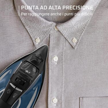 Rowenta Pro Master: Професійний праска з потужною подачею пари, точний ніс, довговічна робота, енергозбереження (DW8209F0)