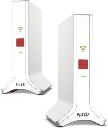 Набір FFRITZ!Mesh 4200 (2 шт.) - Mesh-система Wi-Fi 6 (Triband), до 4200 Мбіт/с, охоплення до 5 кімнат, для міжнародного використання