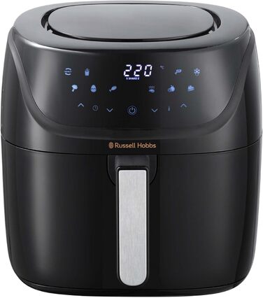 Фритюрниця Russell Hobbs SatisFry XXL 8л Rapid AirFryer: 7 функцій, 10 програм, без олії, гриль, випічка, смаження