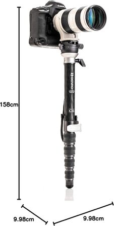 Монопод Benro MSDPL46C SupaDupa PRO з шарнірною ніжкою