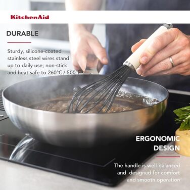 Міксер KitchenAid Classic з силіконовим вінчиком - Колір Мандарин