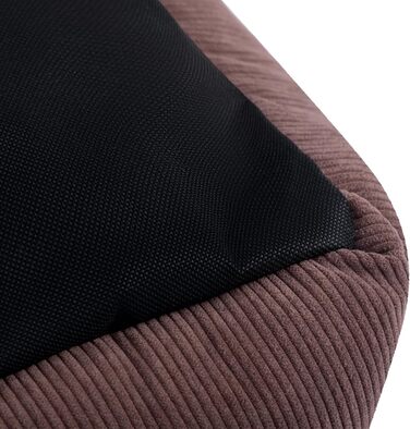 Килимок для котів та собак Hollypet, м'яке ліжко для тварин, 55x45x15 см, колір кава