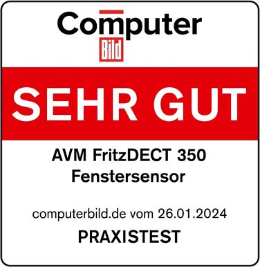 Контакт магнітний для дверей/вікон FRITZ!DECT 350 (Smart Home, DECT-ULE, сумісний з FRITZ!Box)