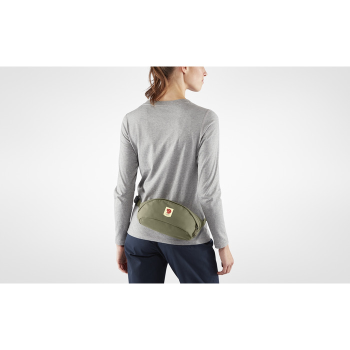 Поясна сумка Fjällräven Ulvo Hip Pack Medium, чорна