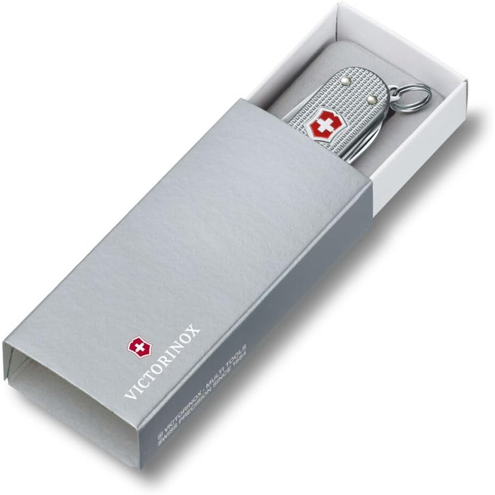 Мультитул Victorinox Pioneer X - Швейцарський ніж, 9 функцій, сталь, срібний