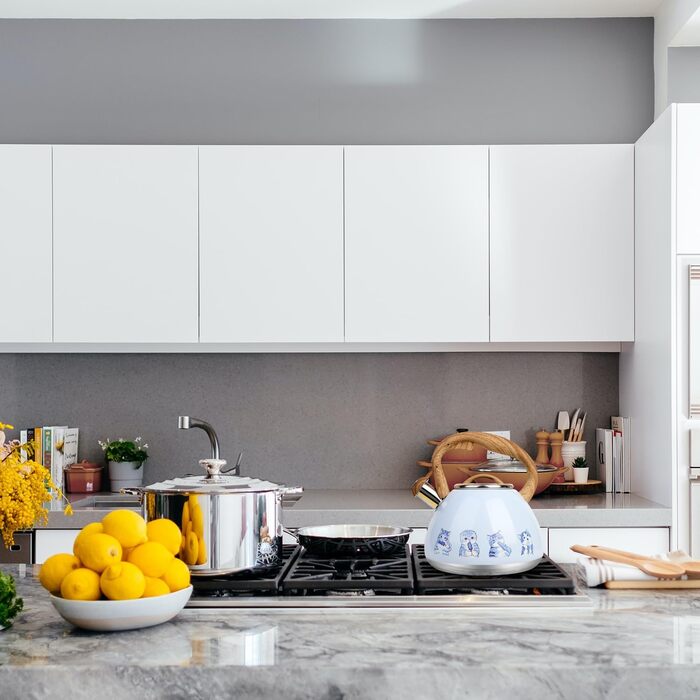 Чайник-свисток Toptier з дерев'яним ручками, гучний свисток, нержавіюча сталь, чайник для плити, індукція, дизайн 