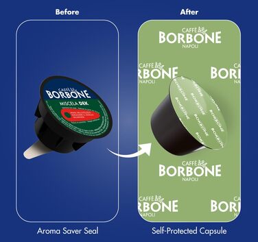 Кава Caffè Borbone в капсулах для Dolce Gusto, декафеїнація (без кофеїну), 90 шт.