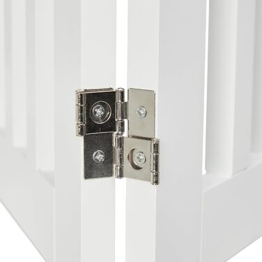 Захисне ворота Relaxdays: розкладне, самостійне, 92 x 205 см, для собак та котів, біле