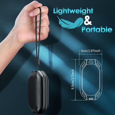 Електричний нагрівач для рук, 2 шт. - перезарядна модель з магнітною фіксацією, ультралегкий та тонкий, 6000 мАг, 3 режими нагріву, для чоловіків та жінок, Outdoor, Гольф, кемпінг, чорний