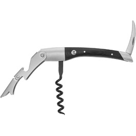 ZWILLING Sommelier Waiter's Knife, with 3-in-1 Function: Corkscrew, Foil Cutter, and Bottle Opener, Stainless Steel